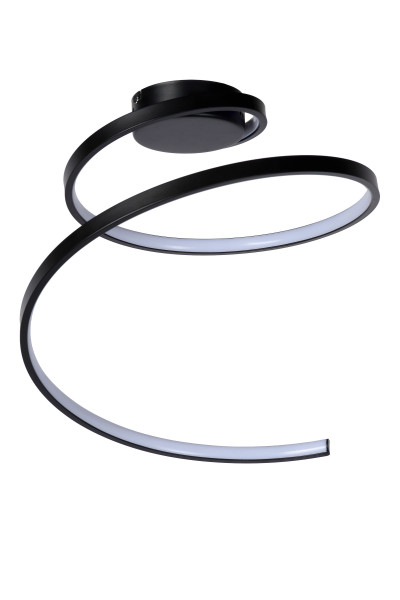 Deckenleuchte MAXENCE in schwarz aus PVC