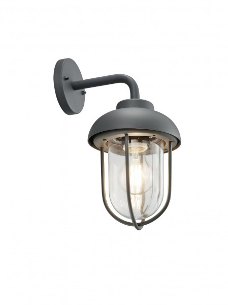 Wandleuchte DUERO in anthrazit aus Aluminium