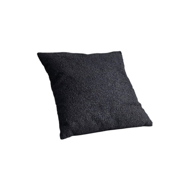 Kissen LARRY schwarz in schwarz aus Polyester