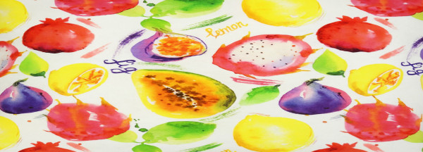 Tischläufer EXOTIC in mehrfarbig aus Mischgewebe