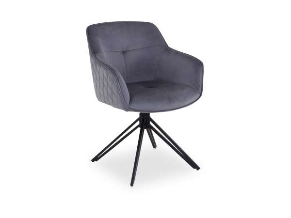 Armlehnenstuhl HARPER SARINA in grau