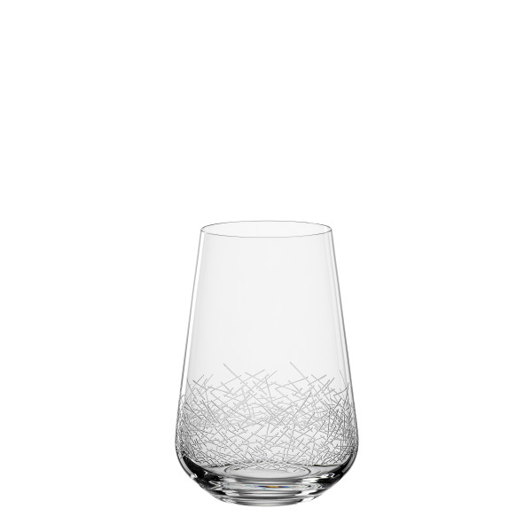 Becher TRÈS CHIC in transparent aus Glas