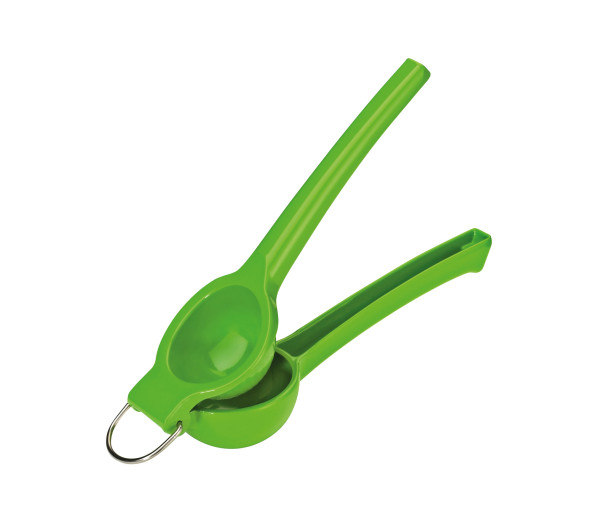 Limettenpresse cilio LIMETTA in grün aus Metall