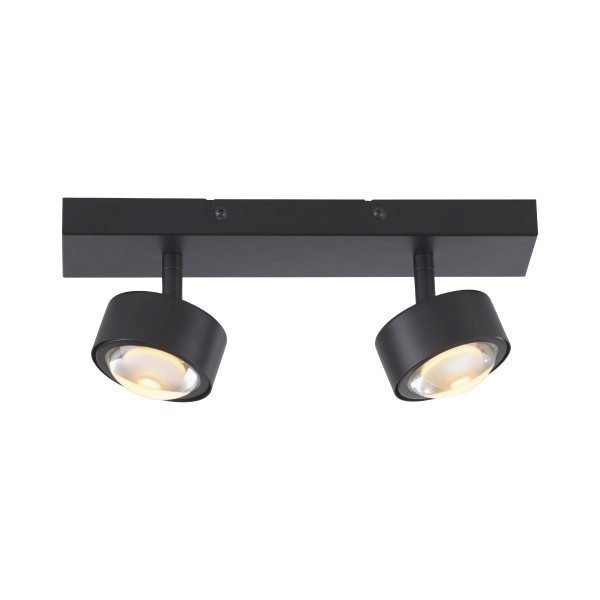 Deckenleuchte SCHÖNER WOHNEN KULU in schwarz aus Metall