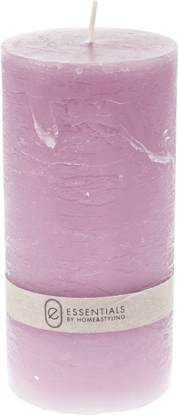 Kerze HARMONY ESSENTIALS lila in lila aus Wachs
