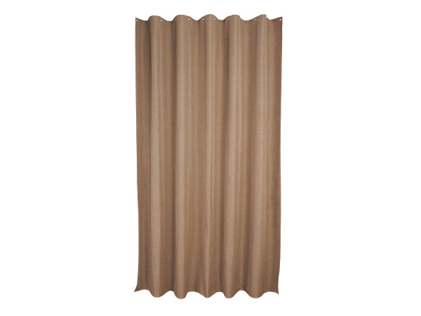 Duschvorhang RAIN beige in beige aus Polyester