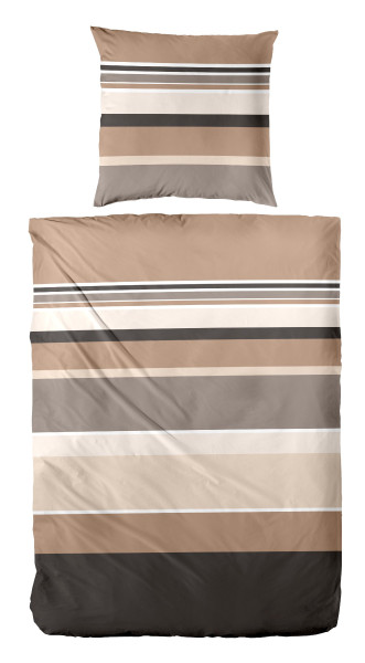 Bettwäsche OSLO in mehrfarbig aus Baumwolle