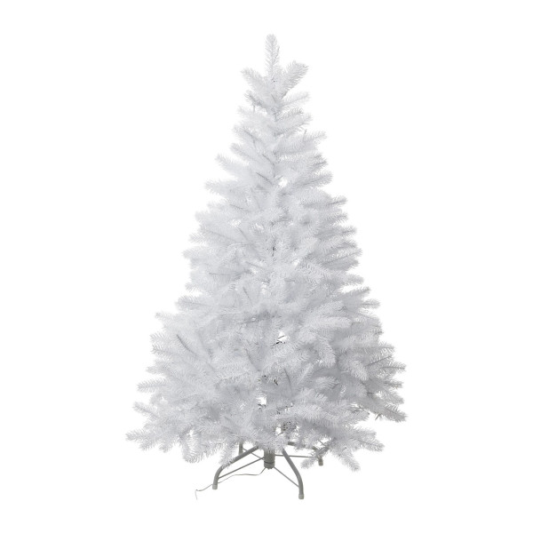 Tannenbaum in weiß aus Kunststoff