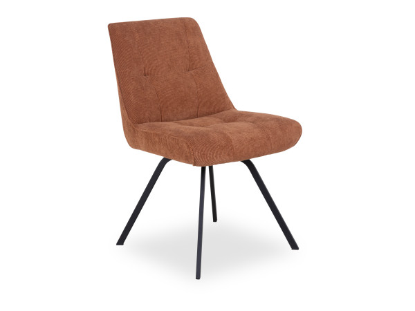 Polsterstuhl KNOX in mustard 9961