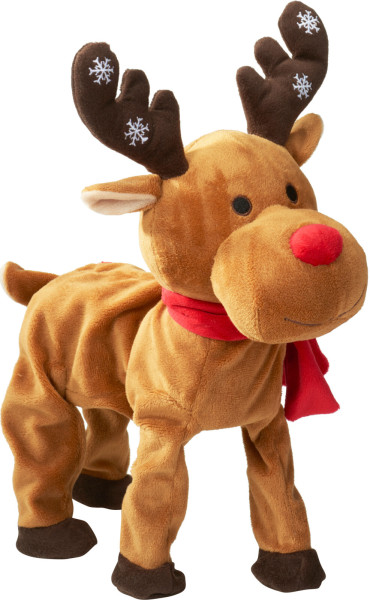 Dekofigur REINDEER in mehrfarbig aus Polyester