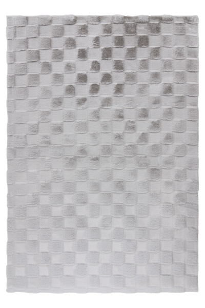 Teppich SOUL silber in silberfarben aus Polyester