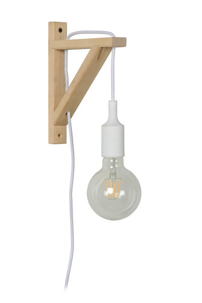 Wandleuchte FIX in mehrfarbig aus Holz