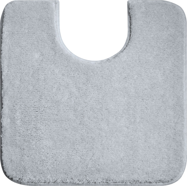 Badematte HARMONIE in silberfarben aus Polyacryl