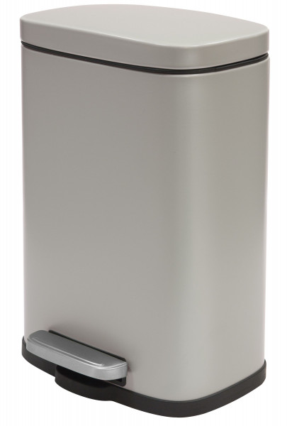 Kosmetikeimer AKIRA 5 Liter in taupe aus Stahl