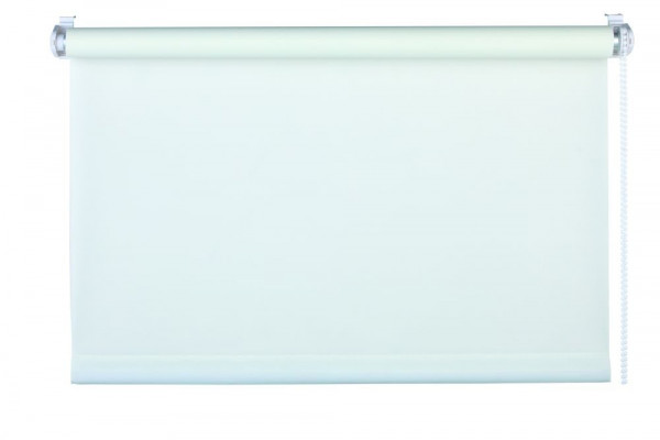 Rollo KLEMMFIX weiß 75x160cm in weiß aus Polyester