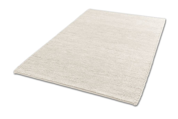 Teppich SCHÖNER WOHNEN POPPY in weiß aus Wolle