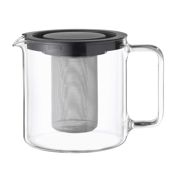 Kanne in transparent aus Glas