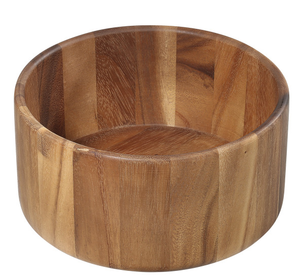 Salatschüssel ZASSENHAUS in braun aus Holz