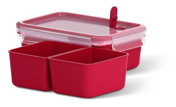 Mikrowellendose in rot