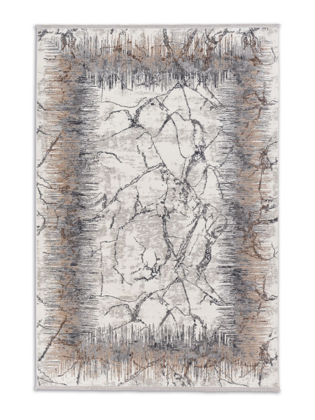 Teppich VERCELLI in beige aus Mischgewebe