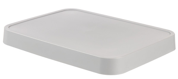 Deckel infinity RECYCLING in grau aus Polypropylen