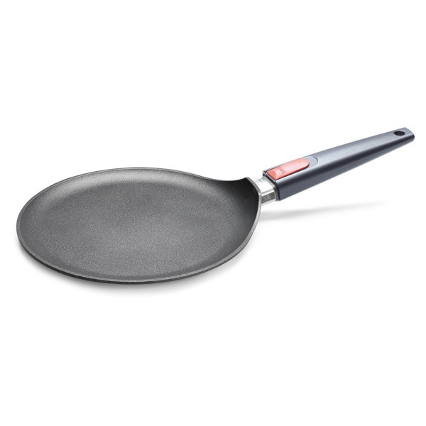 Crepepfanne WOLL NOWO TITANIUM in anthrazit aus Aluguss