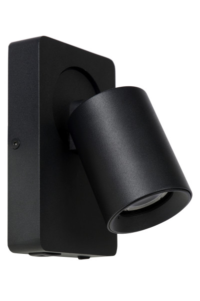 Wandleuchte NIGEL in schwarz aus Aluminium