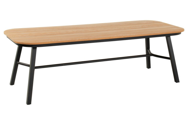 Gartentisch TUBB in schwarz aus Aluminium