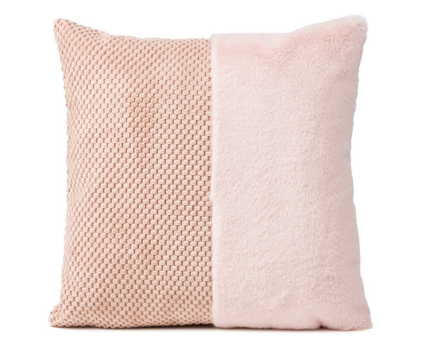 Kissen SVELA altrosa in Altrosa aus Polyester
