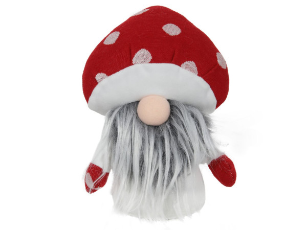 Dekofigur WICHTEL MUSHROOM in mehrfarbig aus Polyester
