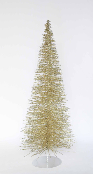 Weihnachtsbaum DRAHT in champagner aus Kunststoff