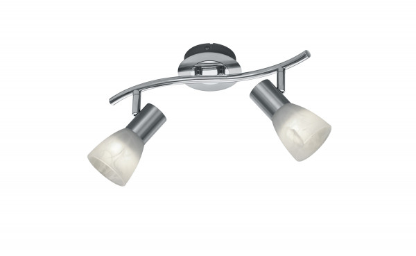 LED-Balken LEVISTO in Nickel aus Metall