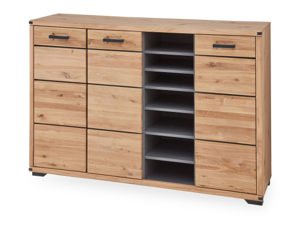Schuhschrank HARPER ILEBO in Artisaneiche aus Dekor