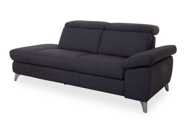 Recamiere vito SERENITY 2.0 in dunkelgrau aus Stoff