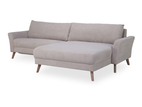 Polsterecke KALIA in taupe aus Stoff