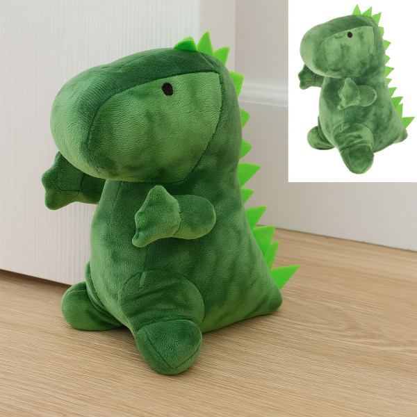 Türstopper DINO in grün aus Materialmix