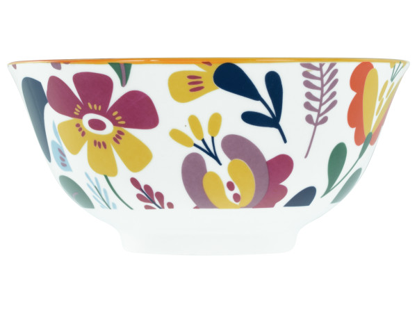 Müslischale FOLKLORE in bunt aus Steinzeug