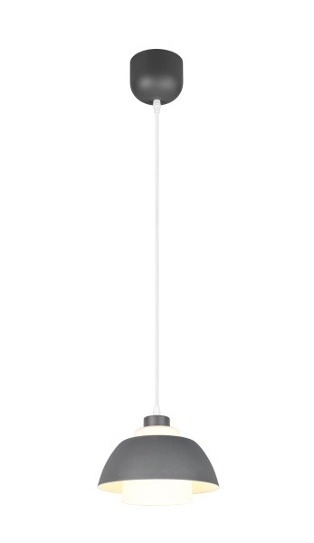 Pendelleuchte TILOS anthrazit in anthrazit aus Metall
