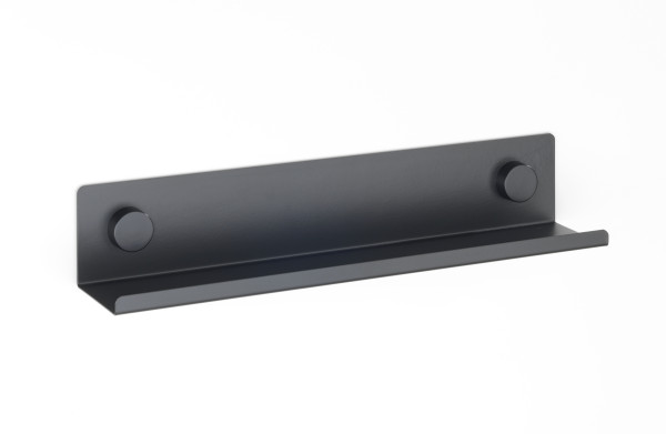 Gewürzregal JET in schwarz aus Metall