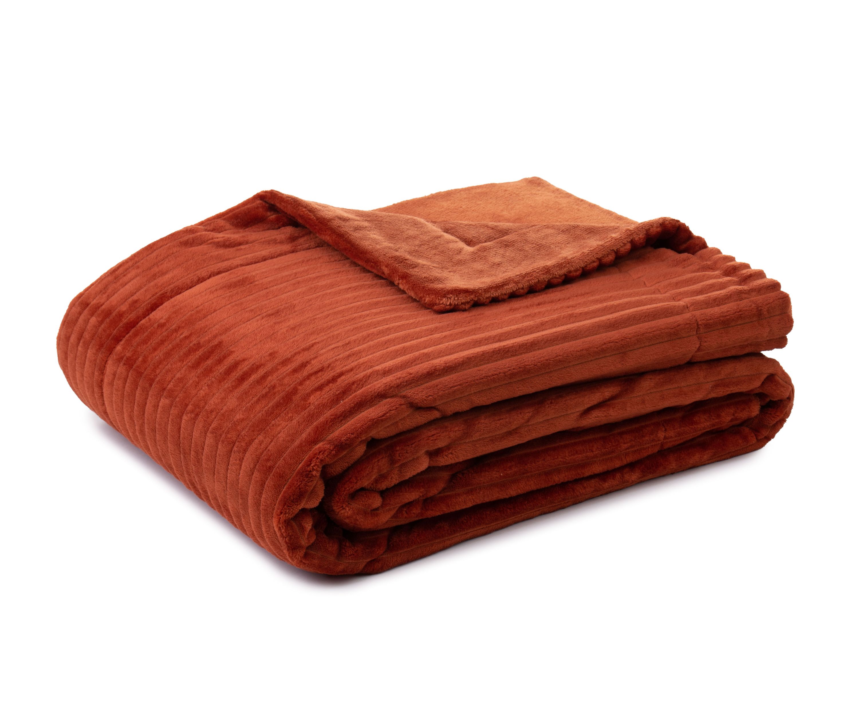 Decke CORD braun Decken & Plaids Heimtextilien Accessoires