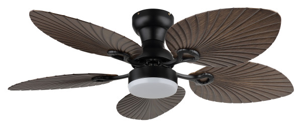 Deckenventilator ELISE in schwarz aus Metall