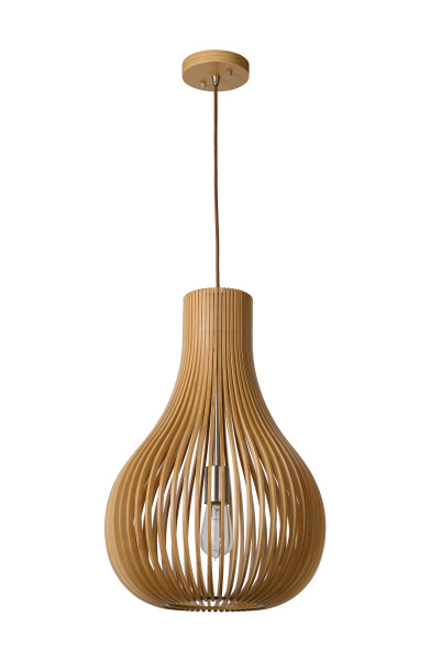 Pendelleuchte BODO in HOLZOPTIK aus Holz