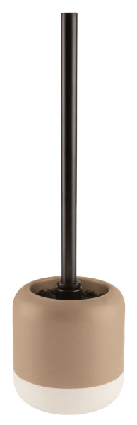 WC-Bürsten-Halter LUNELLA in taupe aus Dolomit