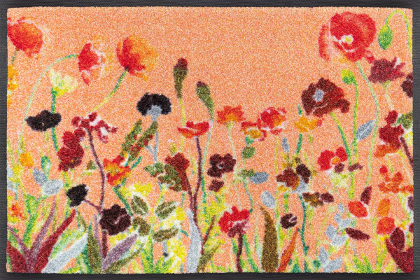 Fußmatte Wildflowers in mehrfarbig