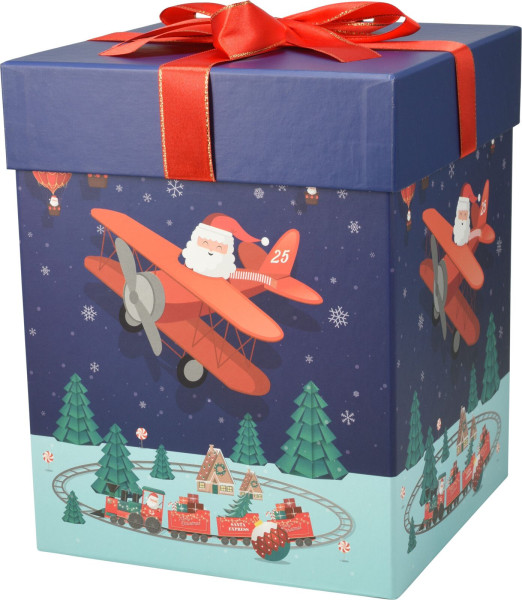 Geschenkbox in rot aus Papier