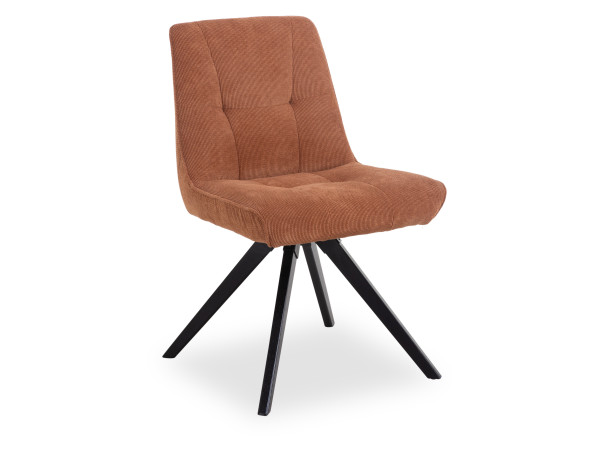 Polsterstuhl KNOX in mustard 9961