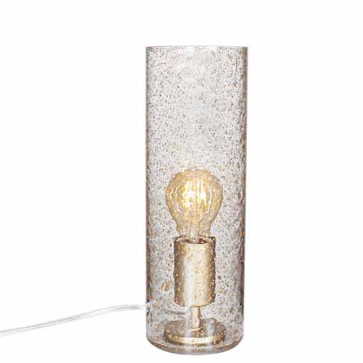 Tischleuchte GOLDEN in goldfarben aus Glas