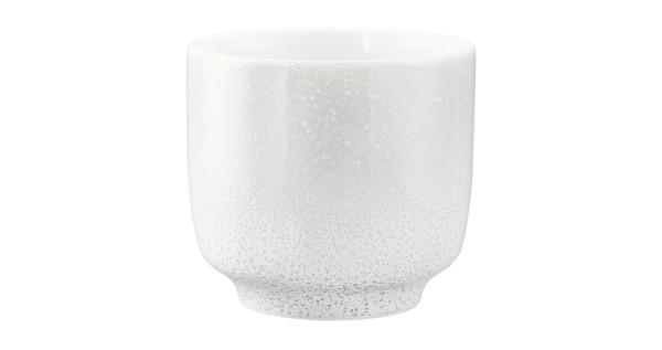 Cappuccinoobertasse SENTO HOME in weiß aus Porzellan