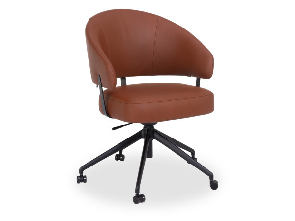 Sessel erpo DINING in Tabak