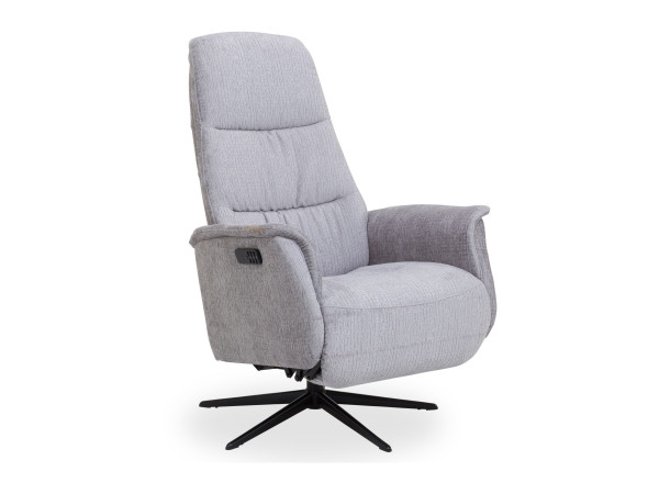 Relaxsessel KUNO in steel 3545 aus Stoff